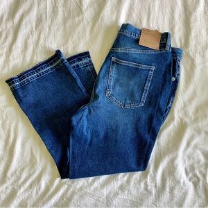 Boden Mid Rise Baby Kick Jeans